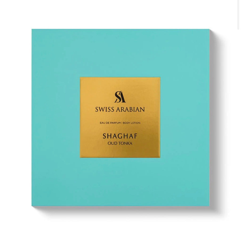 Swiss Arabian - Shaghaf Oud Tonka Eau de Parfum + Bodylotion Geschenkeset
