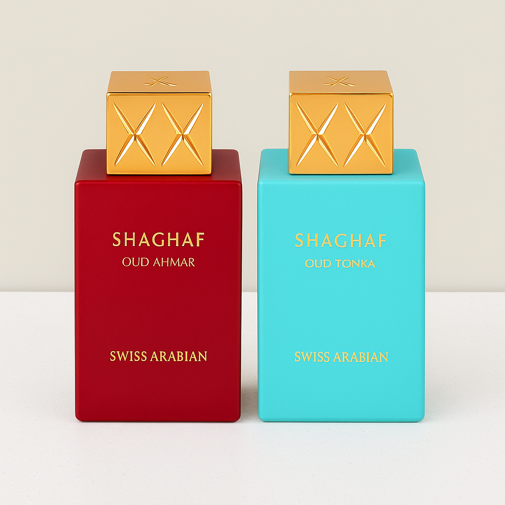 SWISS ARABIAN - Shaghaf Oud Ahmar und Shaghaf Oud Tonka Bundle 75ml