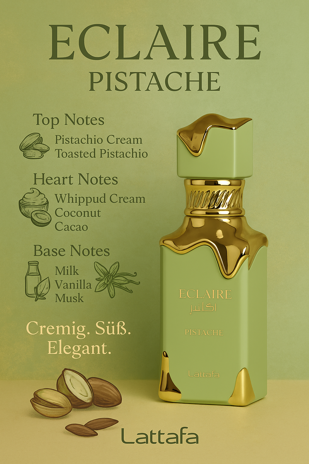 LATTAFA - Eclaire Pistache Eau de Parfum