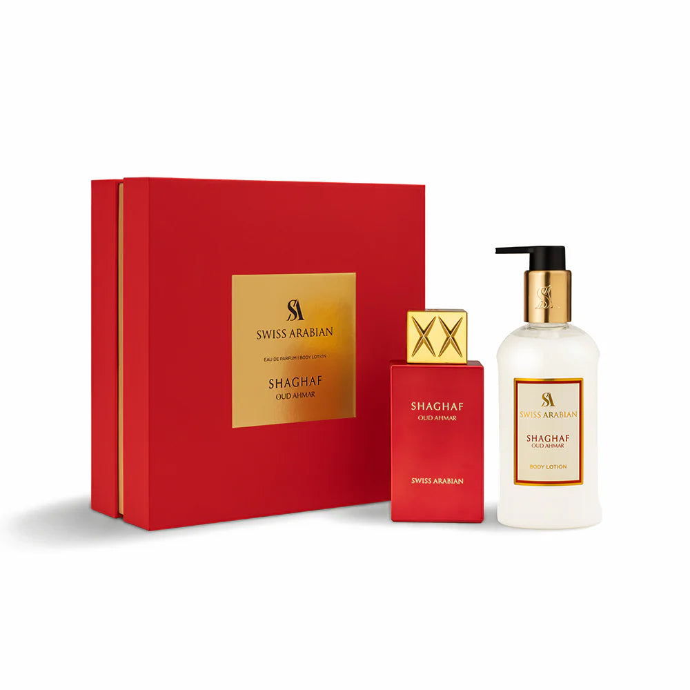 Swiss Arabian - Shaghaf Oud Ahmar Geschenkeset