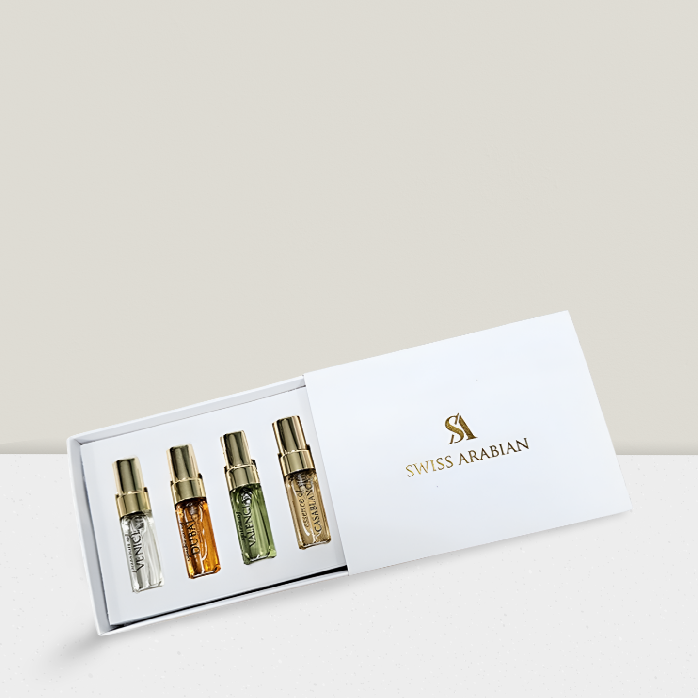 SWISS ARABIAN - Cities Collection Sample Probier Set Geschenkset 4Stück